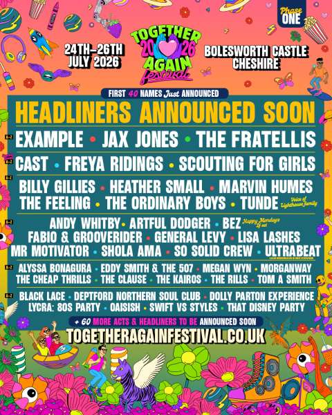 Together Again lineup