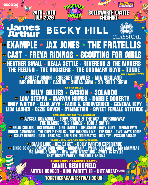 Together Again lineup