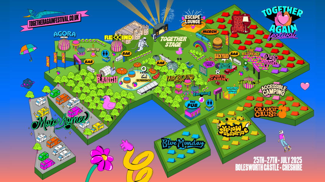 Together Again map